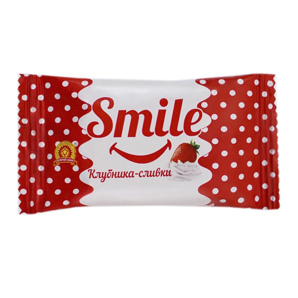 Конфеты «Smile «Клубника со сливками»