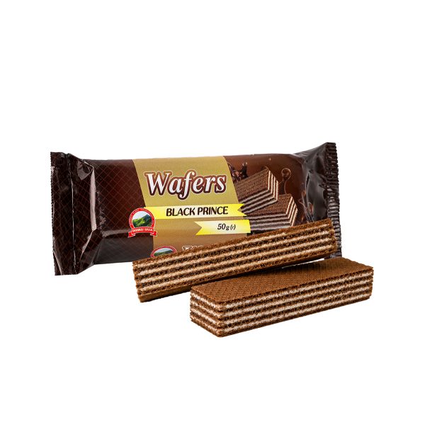“BLACK PRINCE” wafers, 50 g packaged