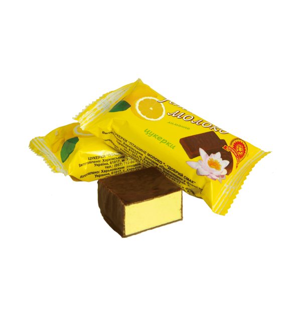 “BIRD’S MILK” candies with lemon flavour